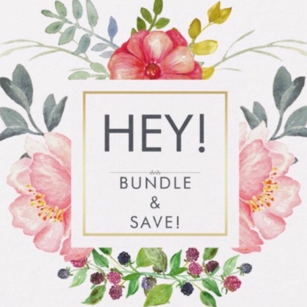 Bundle for 10% off! :)